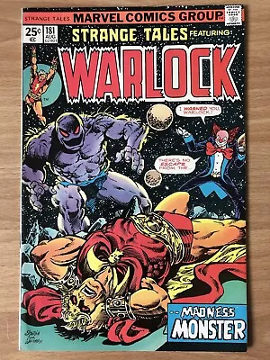 Buy Strange Tales Warlock # 181 Vfn+ Cents Bronze Age Marvel Jim Starlin • 8£
