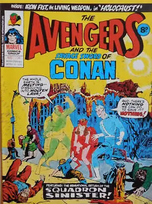 Buy The Avengers #134 - Marvel Comics / British - 1976 • 3.95£