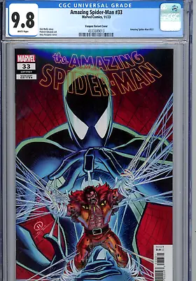 Buy Amazing Spider-Man #33 (Vol. 6) / CGC 9.8 / Vazquez Cover Variant / ASM #927 • 43.45£