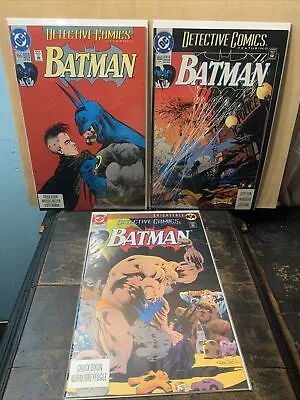 Buy Detective Comics -Batman-  1993 Issues #655,656 & 659￼ • 15.93£