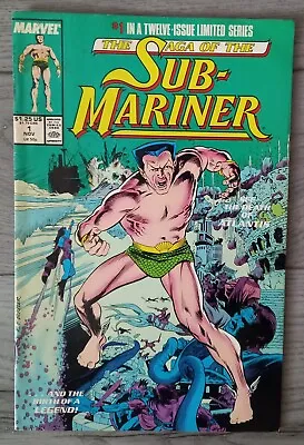 Buy The Saga Of The Sub-Mariner Issue 1 November 1988 Marvel Comics • 2.20£