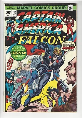 Buy Captain America #180, Marvel 1974, Fn- 5.5 Condition • 35.63£