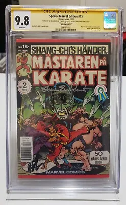 Buy Special Marvel Edition #15 CGC 9.8 Foreign Swedish Edition 1st Shang-Chi RARE • 560.65£