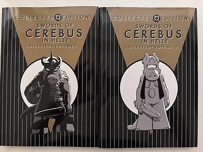 Buy Graphic Novel Swords Of Cerebus In Hell?  Volumes 1 & 2  (71/150) With Add-ons! • 157.67£