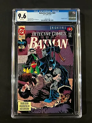Buy Detective Comics #665 CGC 9.6 (1993) • 36.02£