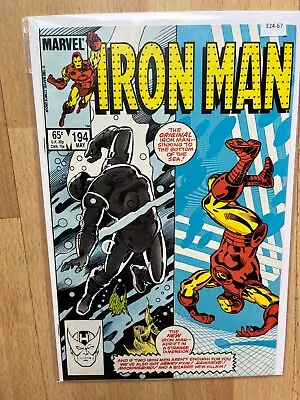 Buy Iron Man 194 Marvel Comics E24-67 • 8.10£