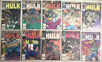 Buy Incredible Hulk 350-474 COMPLETE RUN Marvel 1988 377 Lot Of 126 HIGH GRADE NM • 429.07£