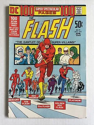 Buy Flash 214 F+ 1972 DC 100 Page Spectacular Comic • 47.44£