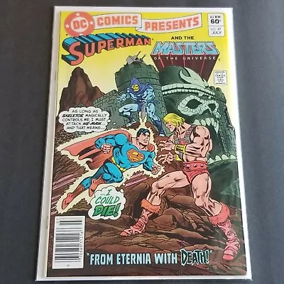 Buy DC Comics Presents #47 DC Comics 1982 Superman & Masters Of The Universe He-Man • 217.42£