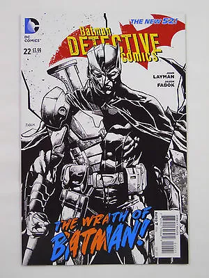 Buy DC Comics Detective Comics #22 (2013)-Fabok 1:25 Black And White Variant • 4.54£
