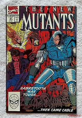 Buy Marvel THE NEW MUTANTS #91 1st Series  Prey For The Living  Jul 1990 NM* • 1.57£