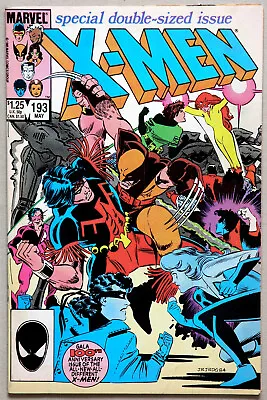 Buy Uncanny X-Men #193 Vol 1 - Marvel Comics - Chris Claremont - John Romita Jr • 9.95£