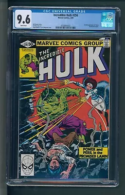 Buy Incredible Hulk #256 CGC 9.6 White Pages 1st Sabra • 197.65£