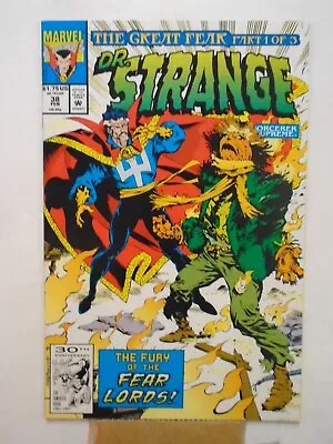 Buy DOCTOR STRANGE #38 (1992) Nightmare, Scarecrow, D'Spayre, Geof Isherwood, Marvel • 1.97£