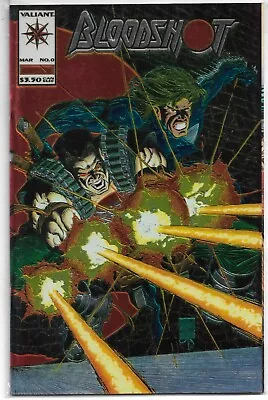 Buy BLOODSHOT #0  - 1994 Valiant Comics Foil Cover • 200.58£
