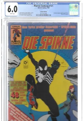 Buy Marvel Team Up 141 Die Spinne 112 German CGC 6.0 1st Black Costume Spiderman 84 • 289.43£