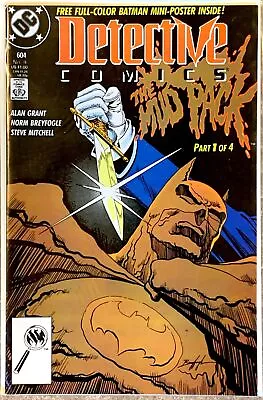 Buy Detective Comics 604-607 Near-Mint (est 9.2-9.6) 1989 DC Batman The Mud Pack • 5£