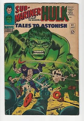Buy Tales To Astonish 81 (Marvel 1966) 1st Boomerang 5.0 • 23.19£
