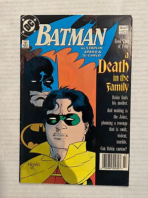 Buy Batman 427 DC Comics Newsstand Death In The Family Book II • 23.86£