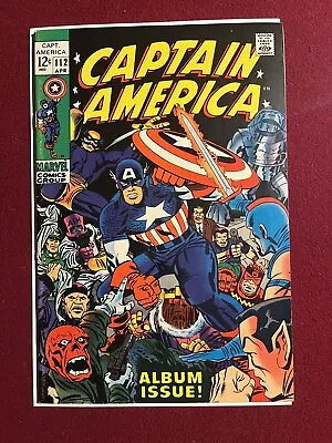 Buy Captain America 112, 7.5.  Silver Age Beauty! • 47.97£