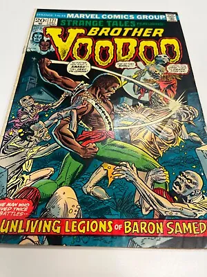 Buy Strange Tales #171 (1973) 1st Baron Samed! 3rd Brother Voodoo - 5.0 Vg/f • 26.53£
