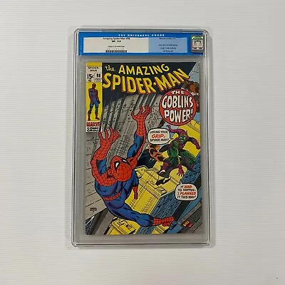 Buy Amazing Spider-Man #98 VF- 7.5 CGC Cream/Off White Pages Gil Kane 1971 • 180£