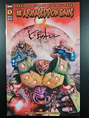 Buy Teenage Mutant Ninja Turtles The Armageddon Game #8 Cover B Kevin Eastman Signed • 39.95£