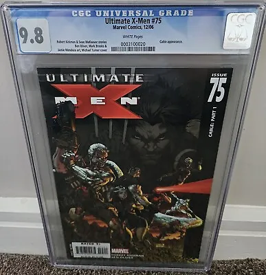 Buy Ultimate X-Men #75 CGC 9.8 (2006) Michael Turner Cover Robert Kirkman Marvel • 42.87£