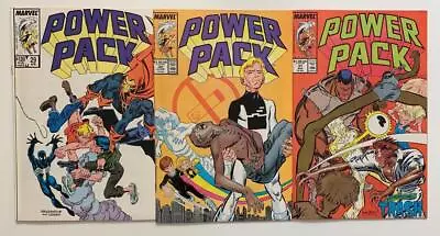 Buy Power Pack #29, 30 & 31. (Marvel 1987) 3 X FN/VF To VF+ Copper Age Issues. • 18.38£