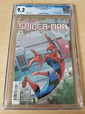Buy W.E.B. Of Spider-Man #1 - CGC 9.2 WP (2021, Marvel) Web, MCU, 1st Harley Keener • 31.53£