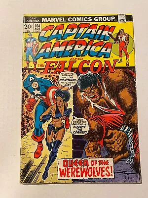Buy Captain America #164 First Appearance Of Nightshade John Romita Sr Cover Art • 15.79£