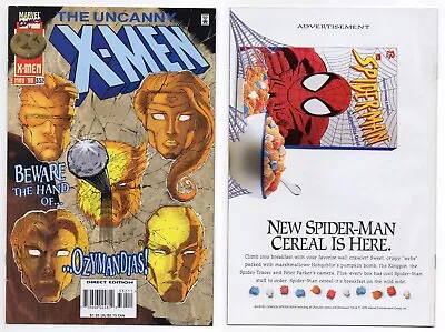 Buy Uncanny X-Men #332 (NM- 9.2) 1st App OZYMANDIAS Apocalypse Wolverine 1996 Marvel • 3.15£
