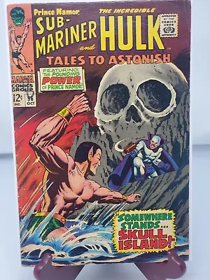 Buy Tales To Astonish #96 Marvel 1967 Namor Hulk 4.0-4.5 ONLY $12 • 9.65£