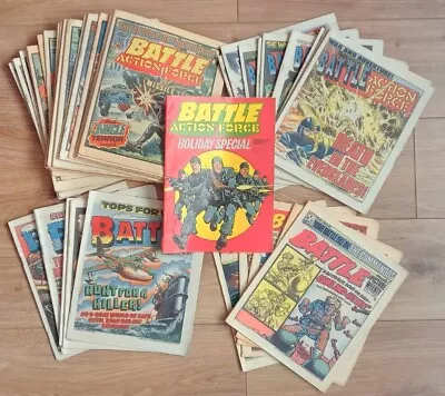 Buy Battle Action Force / Battle Comics Bundle × 52 + Holiday Special 76/77/84/85/86 • 55£