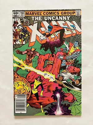 Buy Uncanny X-Men #160 (1982) 1st Ilya Rasputin App. | Newsstand | HIGH GRADE VF/NM • 15.83£