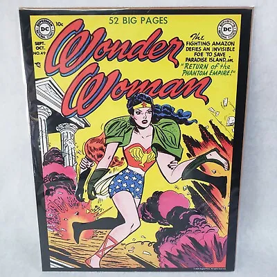 Buy Wonder Woman #49 1951 Vintage Dc Comics Series 11 X14  Poster Print • 16.93£
