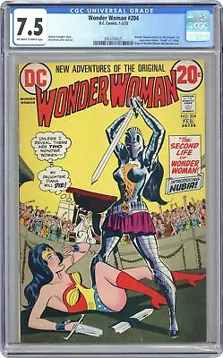 Buy Wonder Woman #204 CGC 7.5 1973 3924336021 • 440.33£