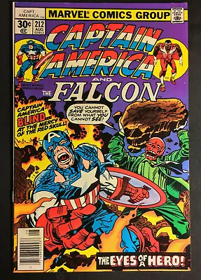 Buy Captain America 212 Jack Kirby Red Skull Agent 13 Nazi X V 1 Avengers  Hulk Thor • 19.71£