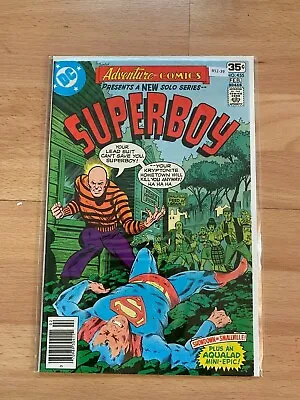 Buy Adventure Comics Feat Superboy 455 - Comic Book- B52-39 • 7.88£