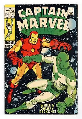 Buy Captain Marvel #14 FN 6.0 1969 • 25.70£