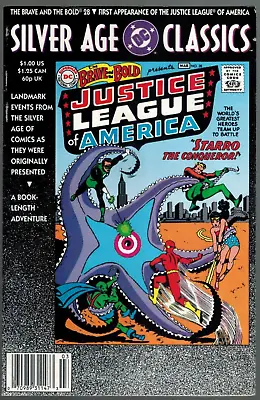 Buy Silver Age Classics Brave & The Bold #28  1st Justice League F/VF 1992  DC Comic • 3.91£