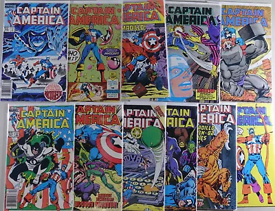 Buy Captain America Vol 1 #s 306-317 Lot Of 11 Comic Books • 28.45£