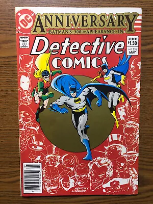 Buy Detective Comics #526 DC Comics 1983 500th Appearance Death Todds VF+ Newsstand • 17.39£
