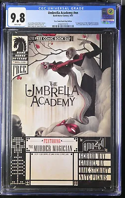 Buy CGC 9.8 Umbrella Academy #nn - Free Comic Book Day - White Pages - 1st App KEY • 119.17£