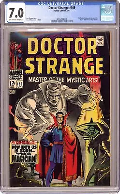 Buy Doctor Strange #169 CGC 7.0 1968 4176234008 1st Doctor Strange In Own Title • 434.83£