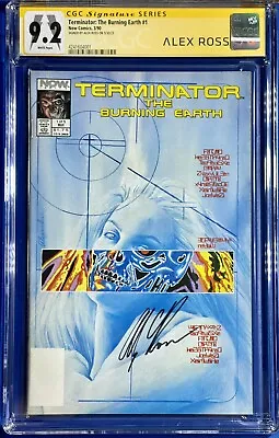 Buy Terminator: The Burning Earth #1 9.2 CGC SS RARE Alex Ross 1st Published Art • 141.92£