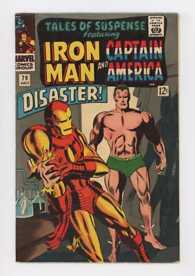 Buy Tales Of Suspense 79 Classic Set-up For The Namor/Iron Man Battle, Red Skull Too • 69.55£