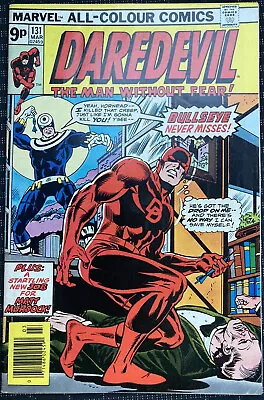 Buy Daredevil #131 March 1976 1st App Bullseye Huge DD Key 🔑🔥Pence Copy Great Copy • 199.99£