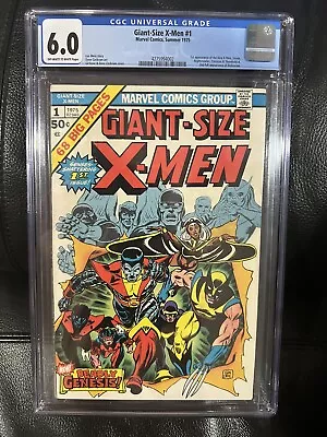 Buy Giant Size X-Men #1 CGC 6.0 1975  1st App. Nightcrawler, Storm, Colossus • 1,718.97£
