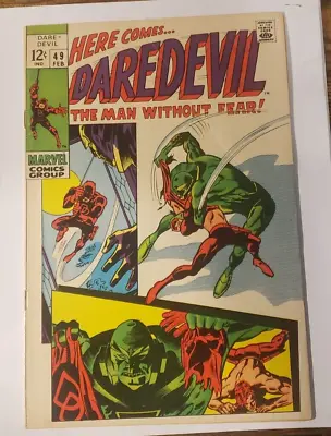 Buy Daredevil #49 1st Starr Saxon 1st Plastoid 1969 Silver Age (5.5) FINE- Looks 7.5 • 13.40£